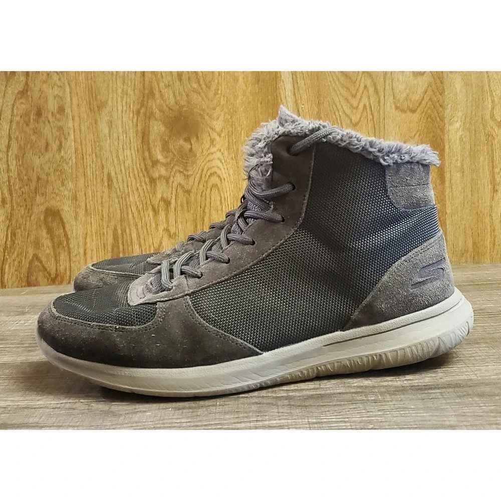 Skechers Gen 5 Goga‎ Mat Boots Women's Size 9 Gray